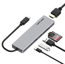 هاب USB-C ویولینک مدل WL-UHP3407